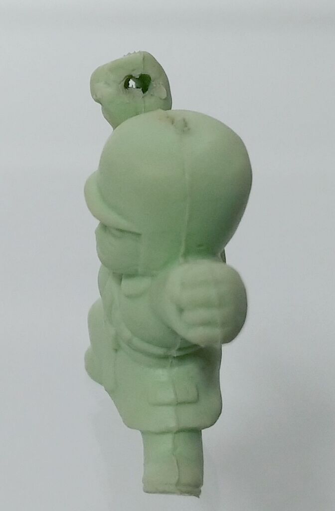 ドラゴンボール消しゴム 8号 クリア ドラ消し マッスルタワー レッドリボン軍 ドラゴンボールの変な消しゴム ドラ消し マッスルタワー レッド