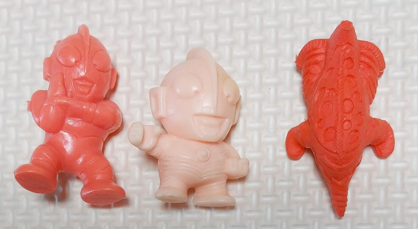 纏め開封～洗浄 消しゴム SDガンダム ガン消し デカ消し キンケシ 仮面