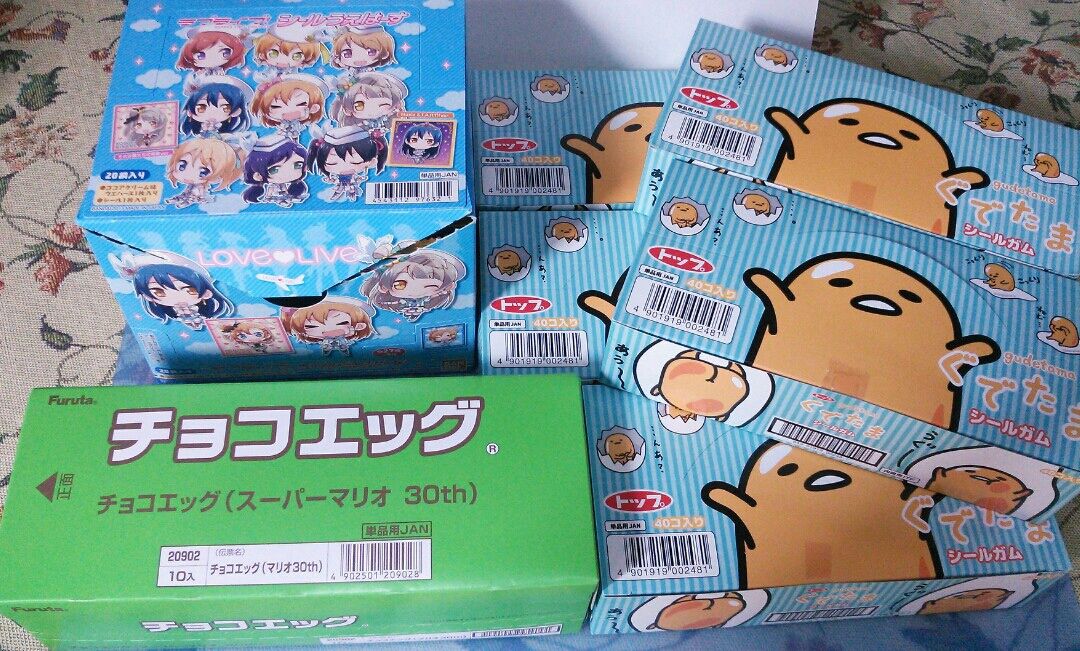 予告編 ラブライブ シールうえはーす チョコエッグ スーパーマリオ30th トレジャーハンティン部 部長のブログ