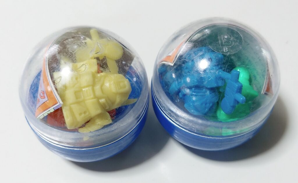 日記 デッドストックのガン消しを集めてきた。 SDガンダム ガン