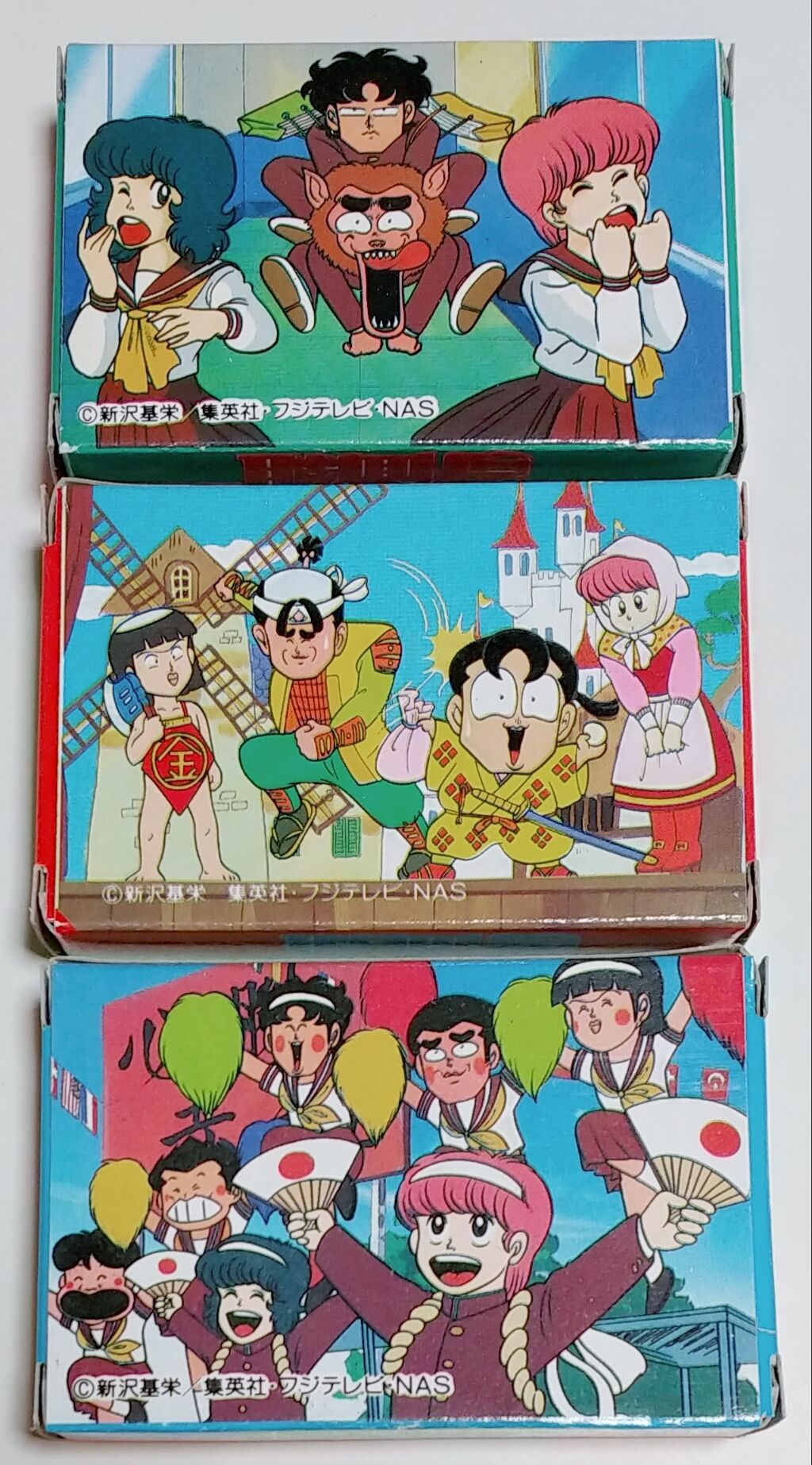アマダ ハイスクール奇面組 ミニカード 駄菓子屋 くじ引き