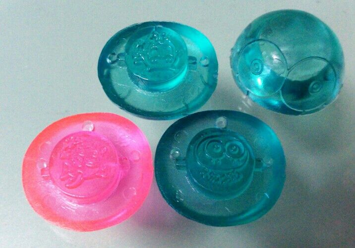 ぷよぷよ 消しゴム ぷよ お邪魔ぷよ クリアオレンジ スタンプ ぷよぷよ 消しゴム ぷよ お邪魔ぷよ クリアオレンジ スタンプ