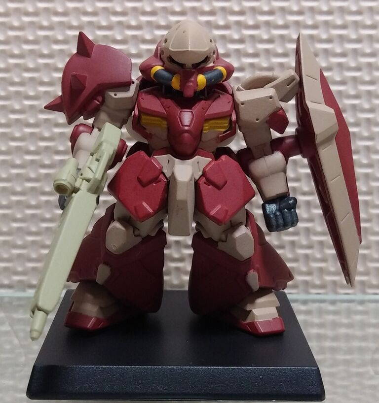 ガンダムコンバージ塗装　シャア専用メッサー GUNDAM CONVERGE #29 メッサー ガンダム コンバージ フィギュア