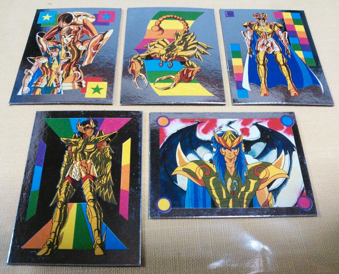 聖闘士星矢 超ピカデラックスマグネ大当 駄菓子屋 くじ引き マグネット