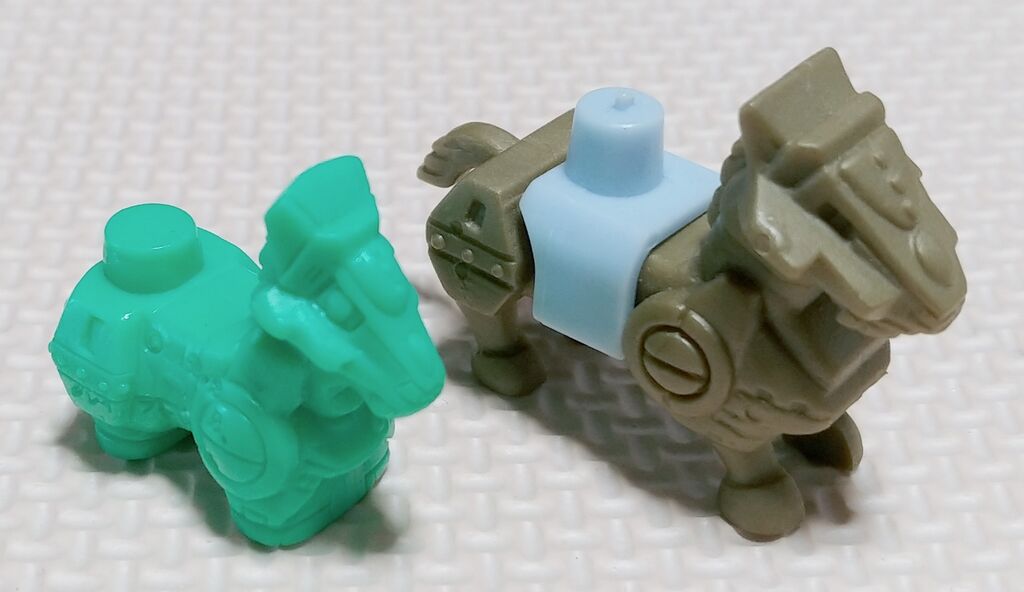 グワンバン ガン消し 馬 SDガンダム　プラ製 グワンバン グレイファントム ガン消し 馬 SDガンダム プラ製