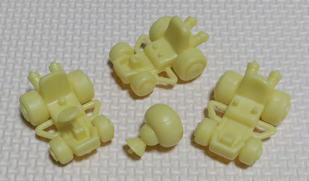 1997年 バンダイ マリオカート64 消しゴム ガシャポン スーパー