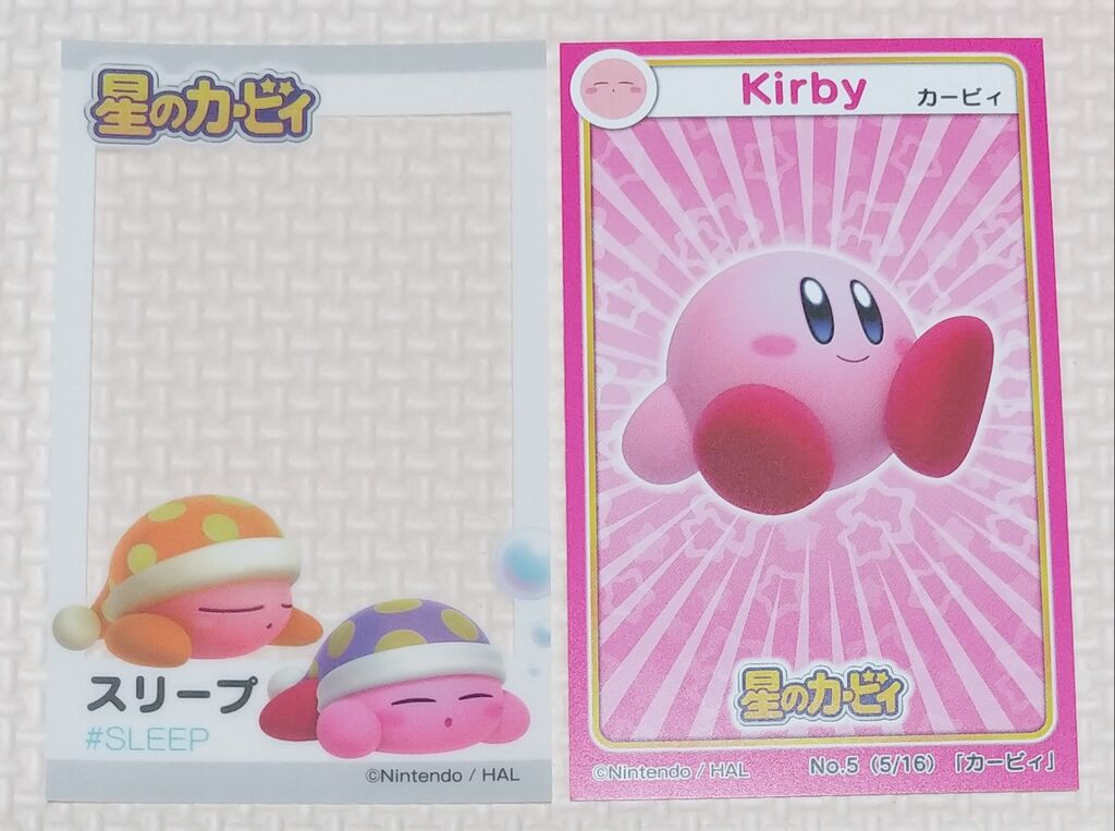 星のカービィ かさねてシール＆カード｜商品情報｜タカラトミー