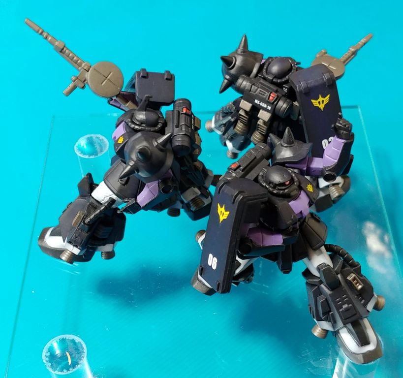 機動戦士ガンダム アルティメットオペレーション ザク 大量61体セット Yahoo!オークション -「アルティメットオペレーション ザク」の