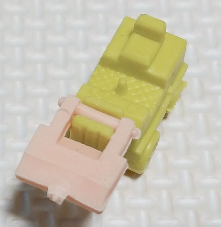 昭和レトロ！ 重機のカー消し ガチャガチャ 20円 50円 コスモス