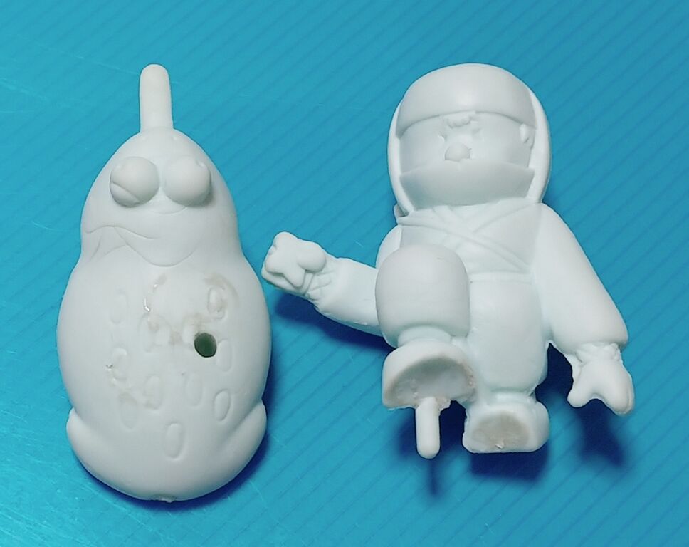 日記 ファミコン消しゴムのカラーポーズ人形を整理してみた