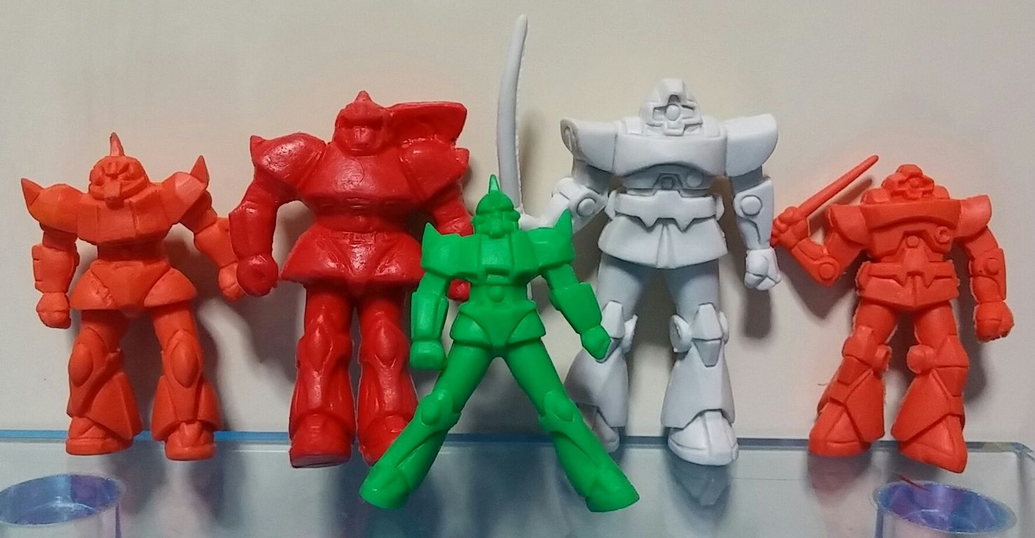 機動戦士ガンダム 消しゴム ガン消し リアルタイプ 山勝