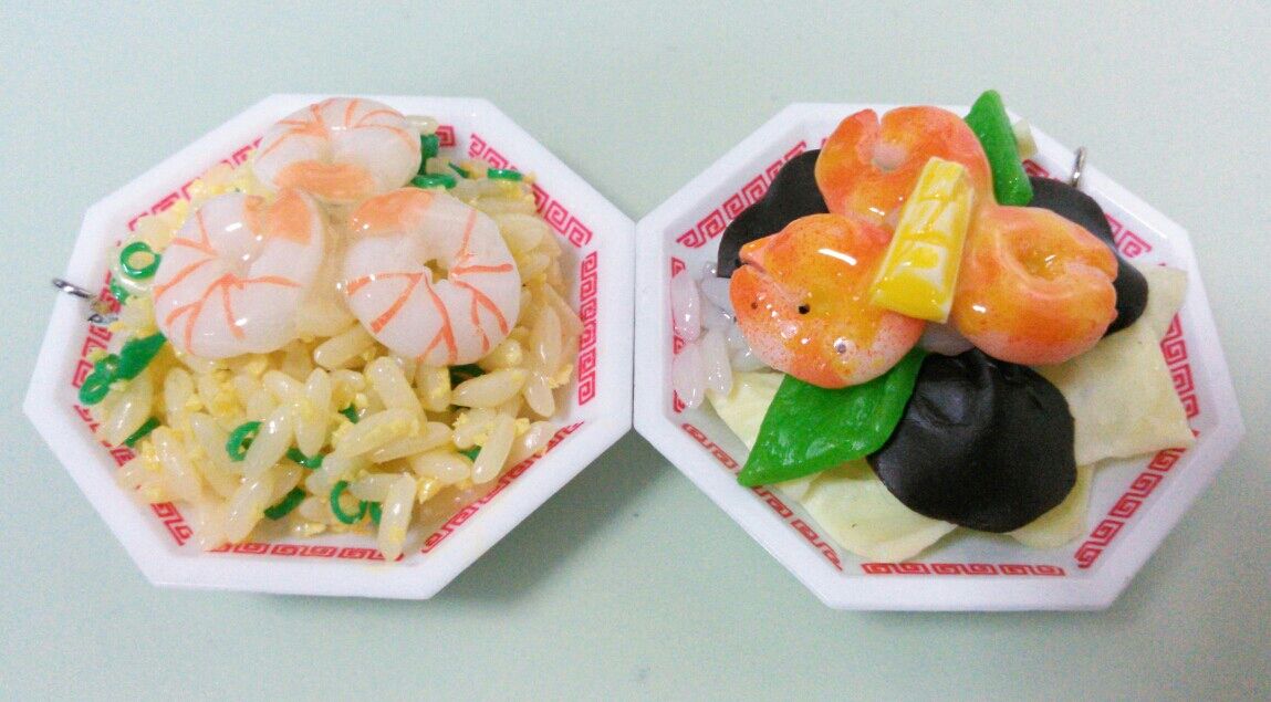 食品サンプルキーチェーン アミューズメント景品 : トレジャー