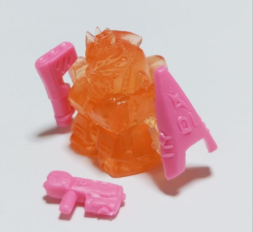 ガン消し日記 レアカラー祭り クリアー SDガンダム 消しゴム