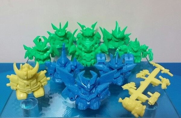 ガン消し　確認用 マーク21～30 整理整頓&所持確認日記 SDガンダム ガン消し