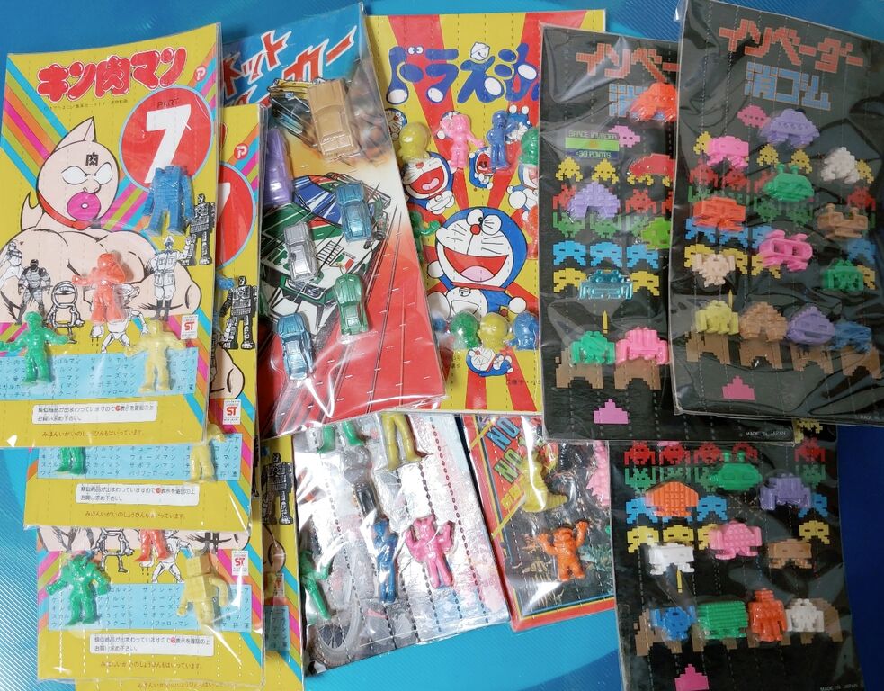 ガチャガチャ　レトロ　レア　台紙　年代物　22枚セット 改造日記 インテリアな額縁にヴィンテージガチャガチャ台紙を入れて