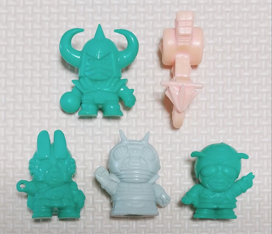 纏め開封～洗浄 消しゴム SDガンダム ガン消し デカ消し