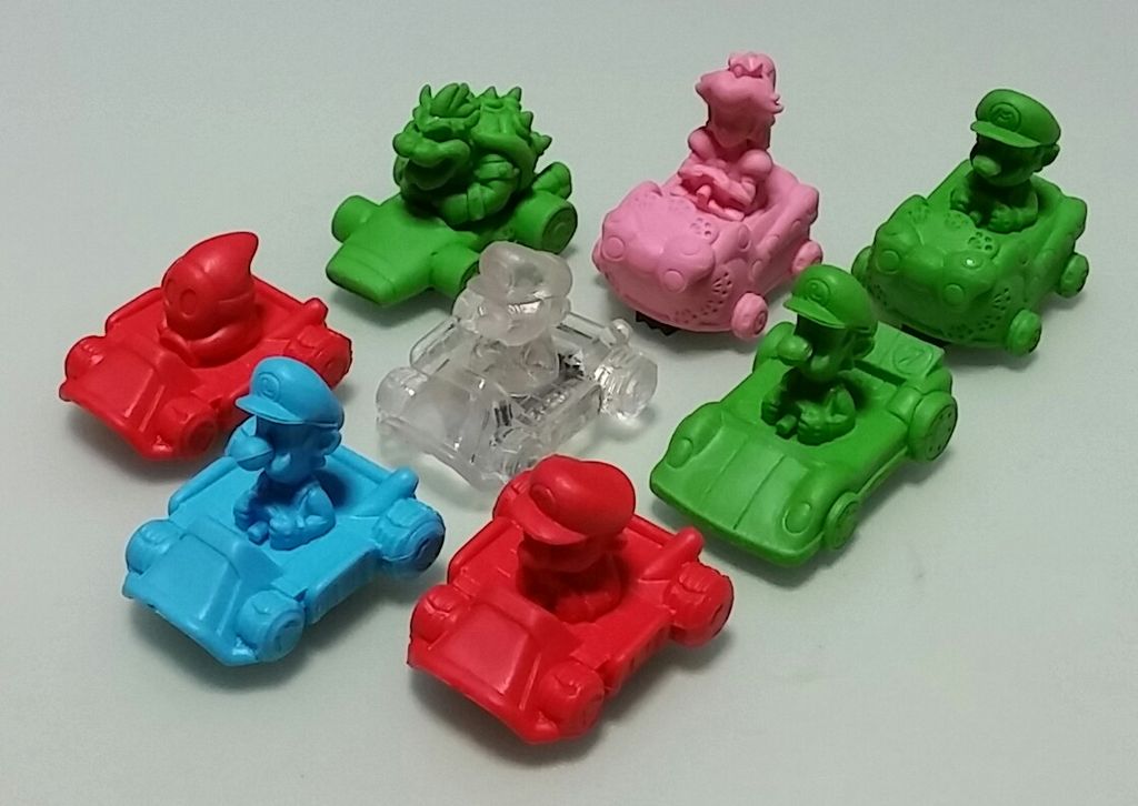 バトケシ マリオカート スーパーマリオ 消しゴム : トレジャー
