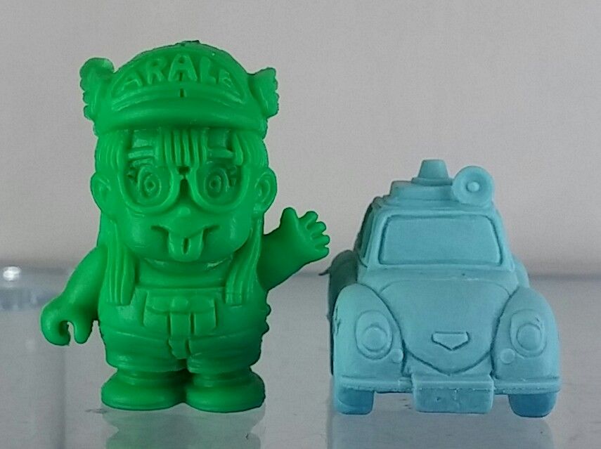 アマダ タカラ チョロQ 消しゴム 駄菓子屋 カー消し : トレジャー