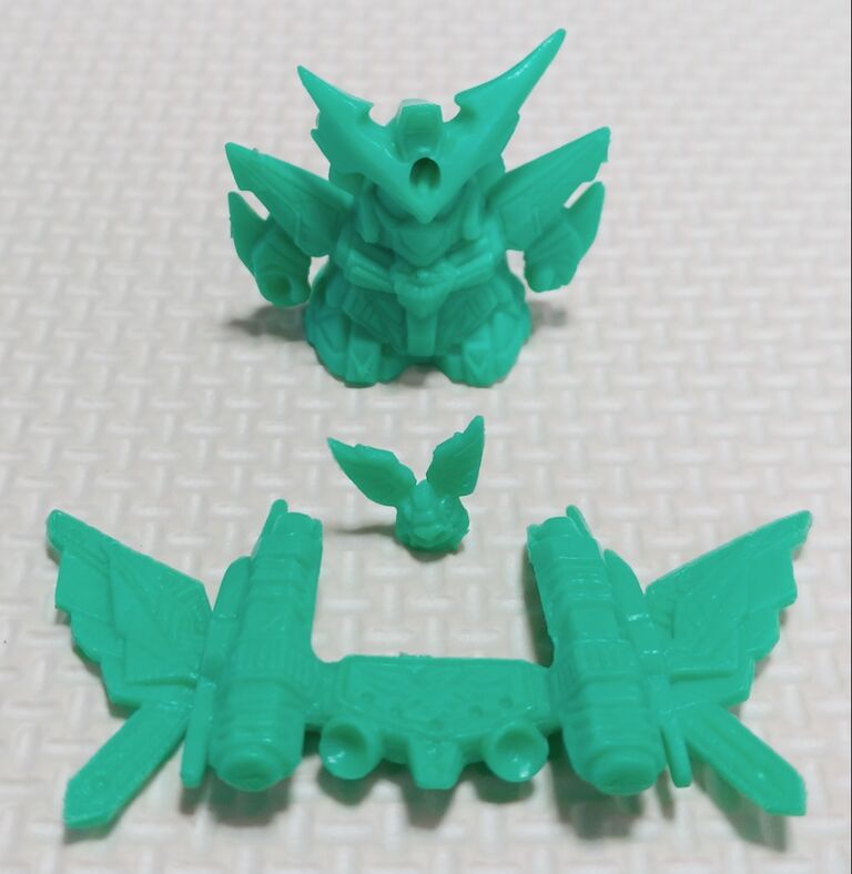 ガン消し日記 将軍様祭り1 SDガンダム ガン消し 戦国伝 大将軍