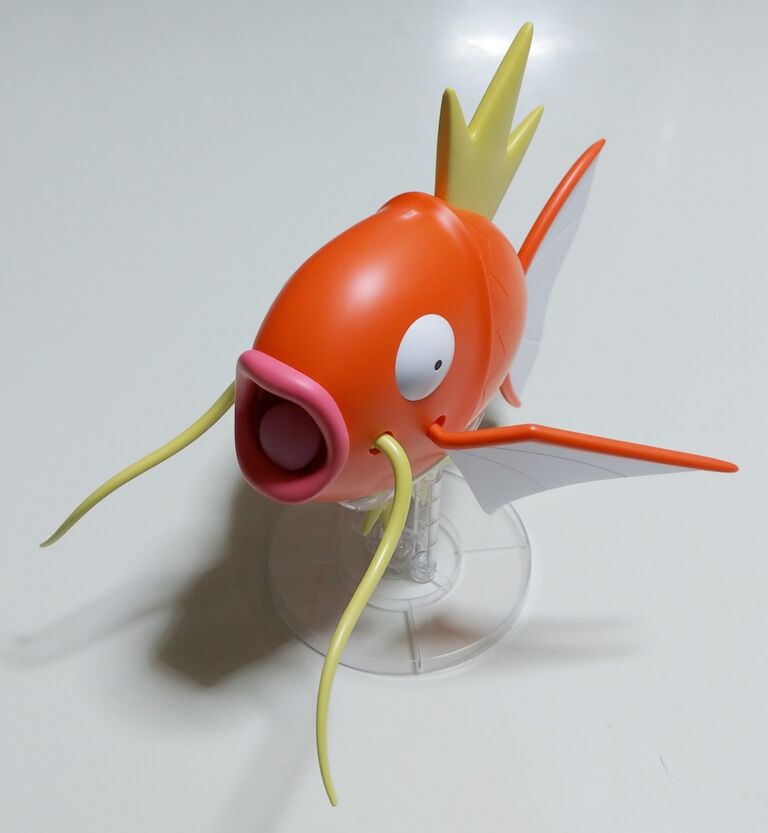 日記 コイキングのプラモデルで遊んでみた。 ポケットモンスター