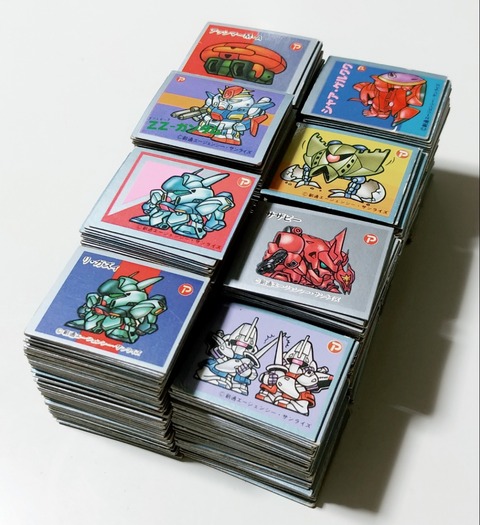 SDガンダムマグネット 大量のノーマルを整理してみた 駄菓子屋