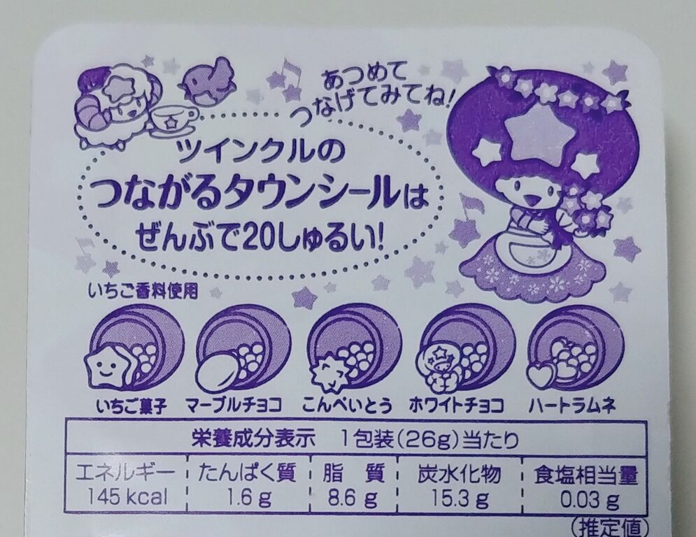 希少☆レア☆明治ツインクルチョコ当選品☆永遠少女☆昭和レトロ