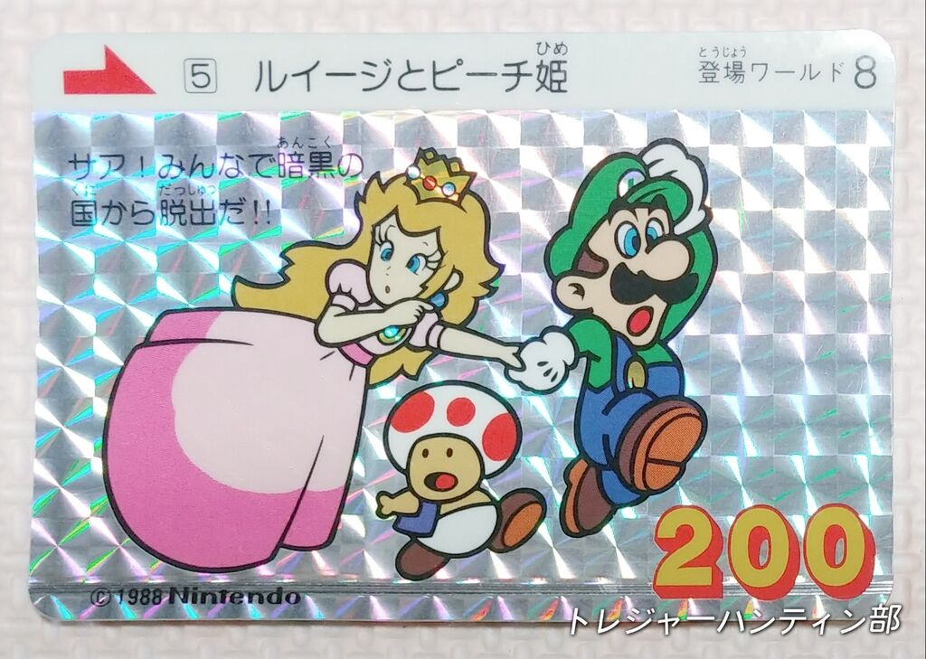 所持確認日記 1989年 スーパーマリオ3 カードダス バンダイ ファミコン
