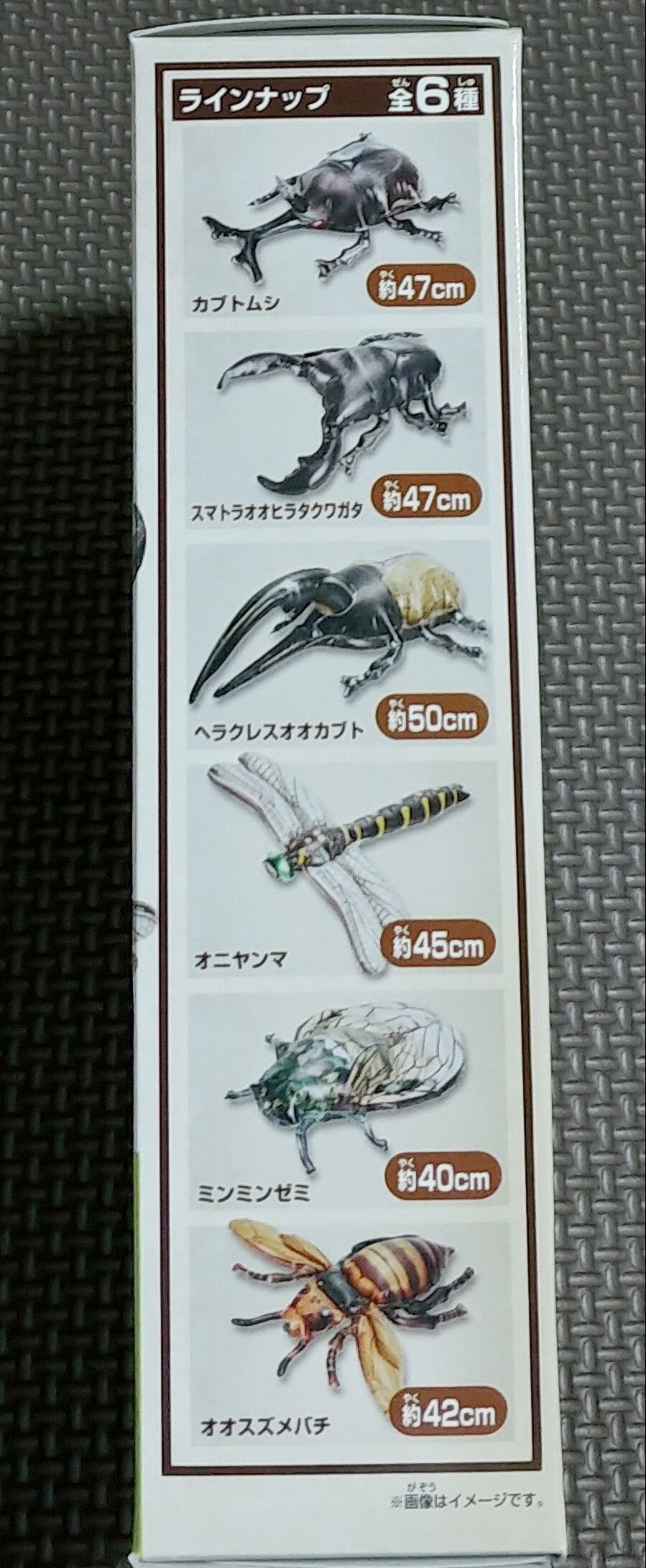 デカっ！Σ(ﾟﾛﾟ;) バンダイ 生物探検隊 虫編 食玩 オニヤンマ