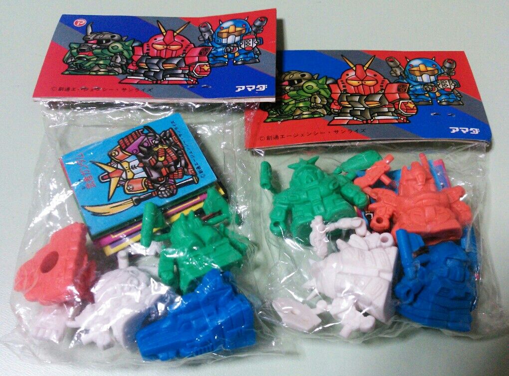 機動戦士ガンダム、ガン消し、マグネット、ガンダム消しゴム、丸越、駄菓子屋 アマダ 丸越 駄菓子屋さんのガン消し 前編 SDガンダム