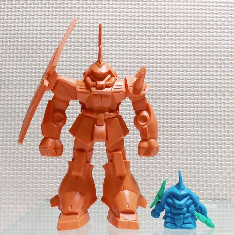 漸く完品を入手！ マラサイ 機動戦士Ζガンダム デカ消し 消しゴム ガン