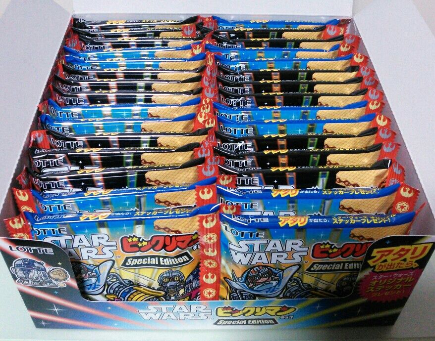 ビックリマン スターウォーズ 72枚 コンプとパッケージ STARWARS