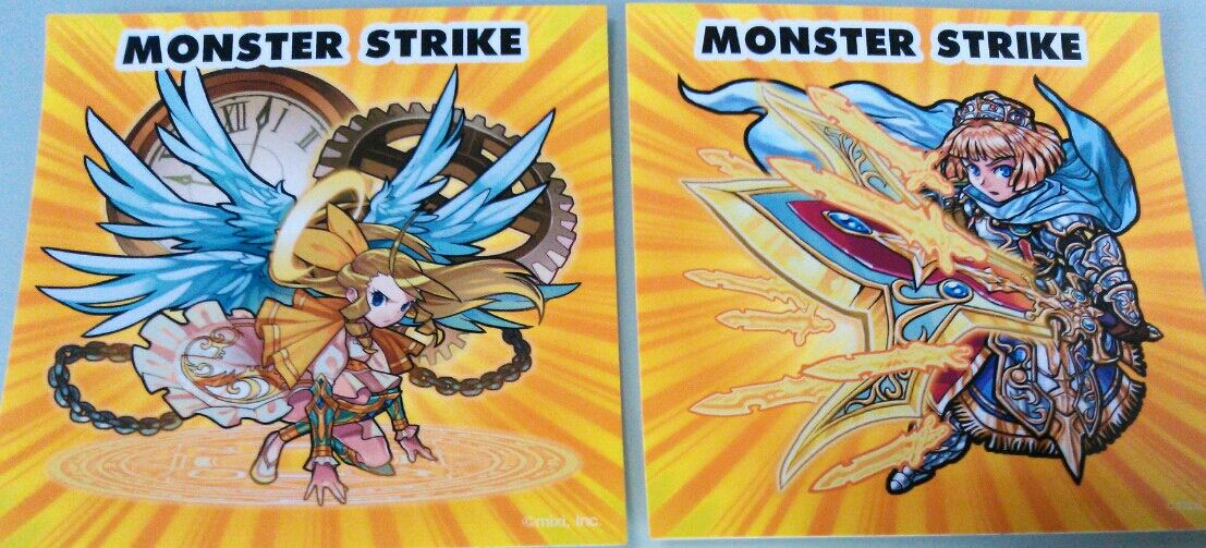 モンスト モンスターストライク 2層ステッカー アミューズメント 