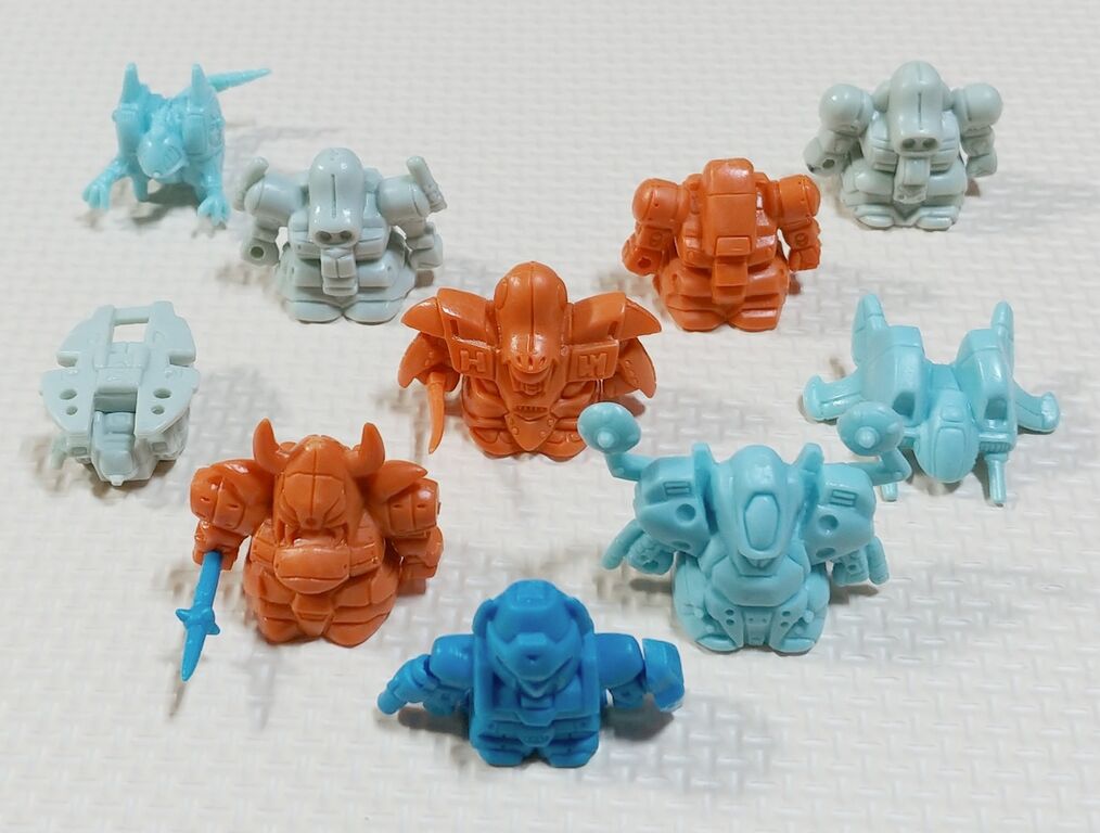 日記 ガシャポン戦士 エルガイムとドラグナーの所持確認&レアカラー