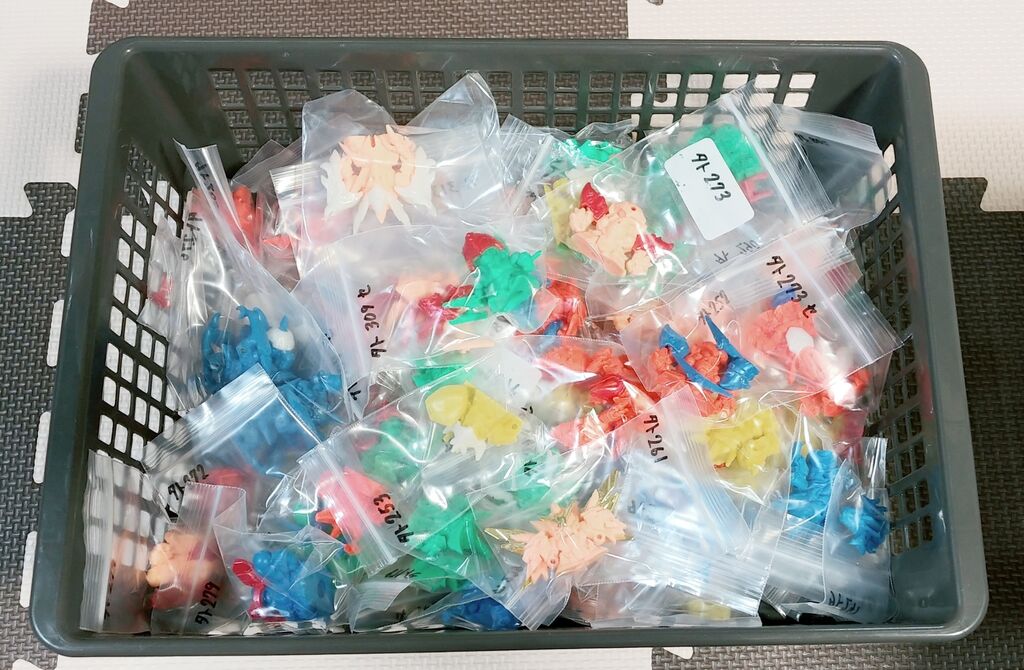 続・整理整頓日記 SDガンダム ガン消し 外伝 後期 消しゴム