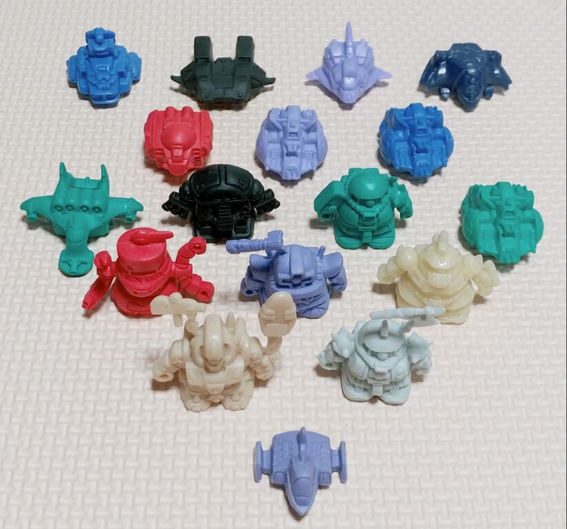 消しゴム洗浄日記 SDガンダム ガン消し レアカラー ファミコン