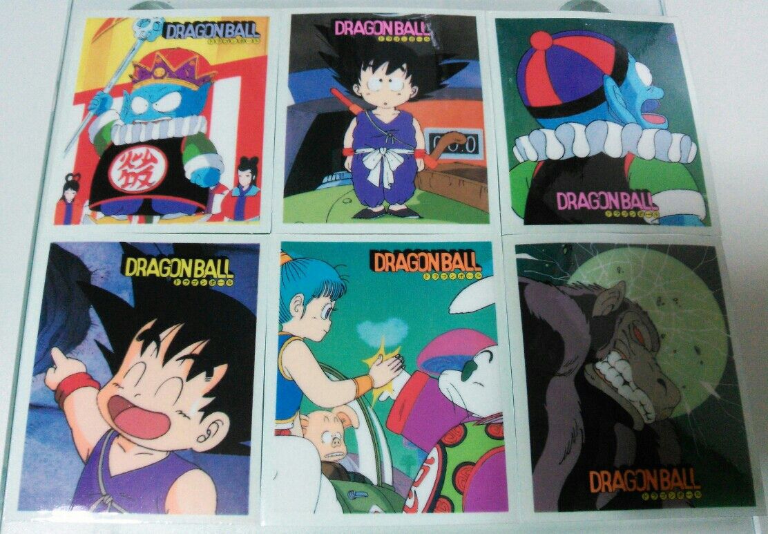 1986年 ドラゴンボール 透明エンビフィルムシール束 引き物 アマダ 駄菓子屋 1986年 ドラゴンボール 透明エンビフィルムシール束 引き物