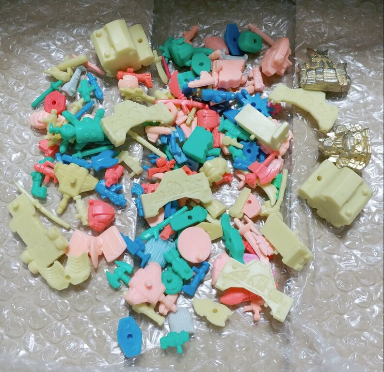 消しゴム纏め開封洗浄日記 SDガンダム ガン消し 消しゴム レアカラー