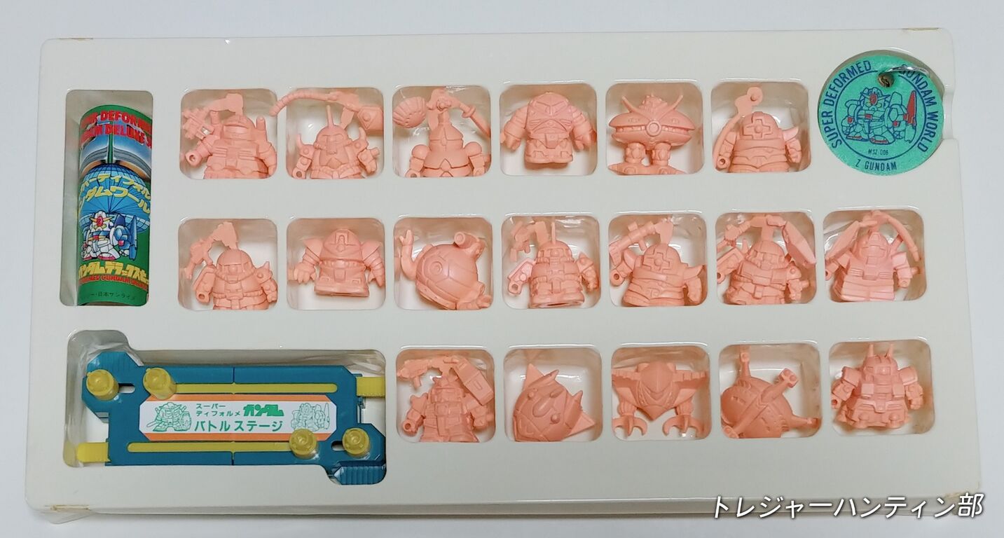 1986年 スーパーディフォルメガンダム デラックスセット 2 SDガンダム