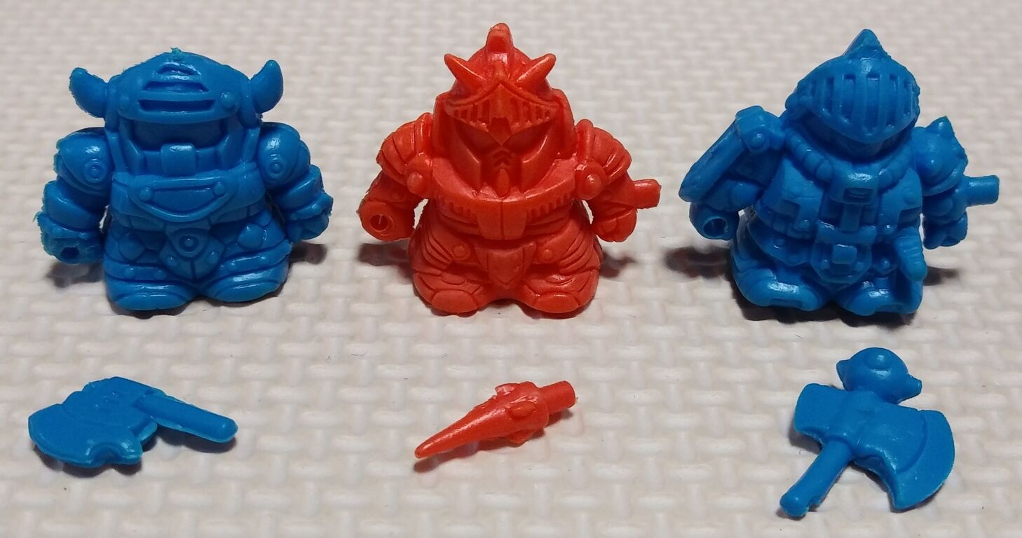 消しゴム纏めを入手しては洗浄～！ SDガンダム キン肉マン 聖闘士星矢