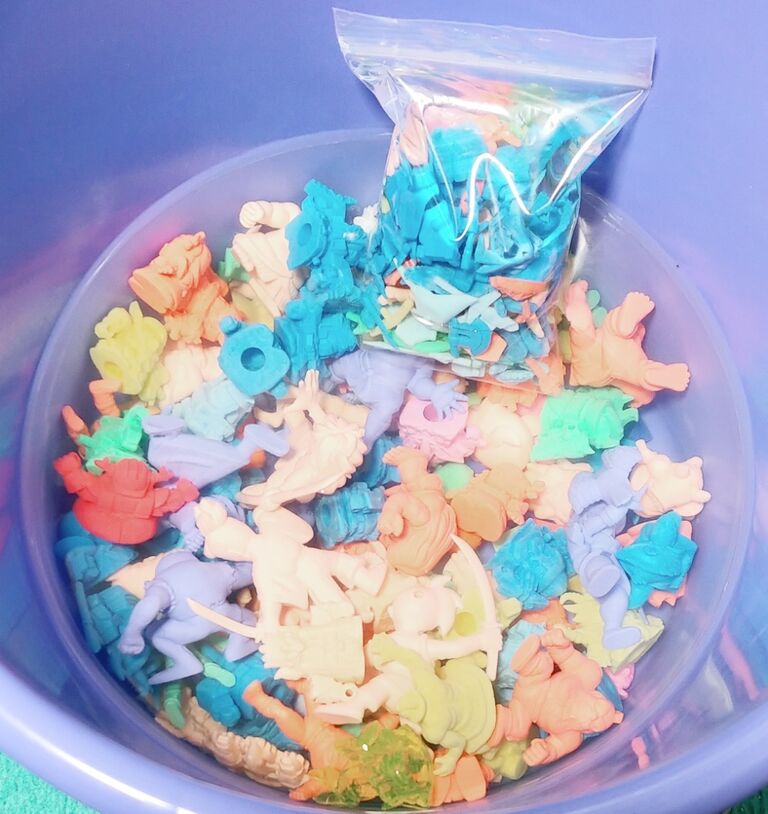 今週の消しゴム洗浄日記 ガン消し ストリートファイターⅡ