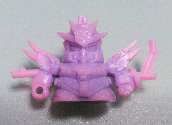 ガン消し ガンダム スケルトン紫色（HG プルタインガンダム : G
