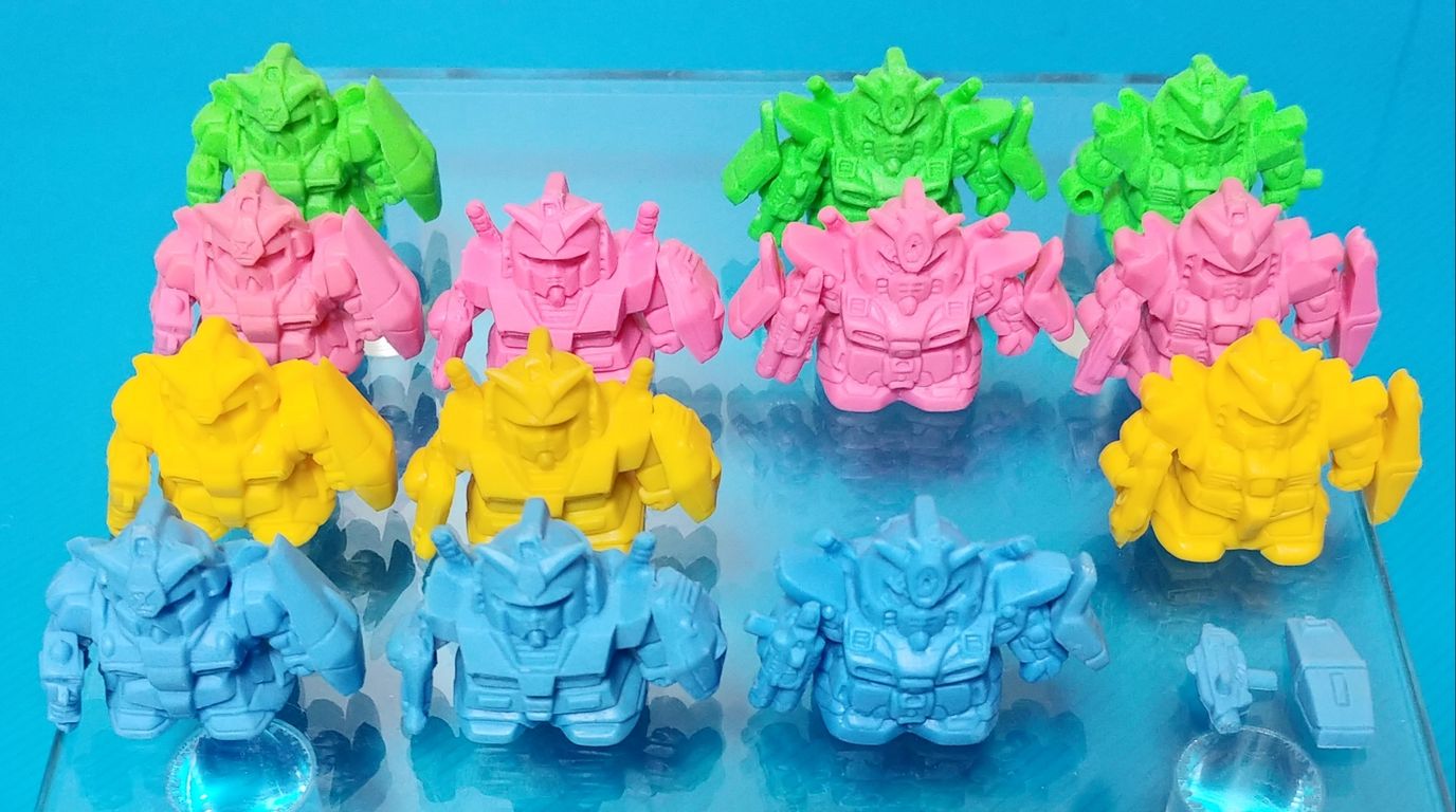 日記 SDガンダムのガン消し纏めを開封 レアカラー : トレジャー 日記 SDガンダムのガン消し纏めを開封 レアカラー : トレジャー