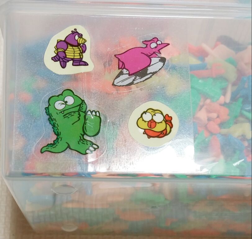 1984年 山勝 ゴジランド キャラゴジシール 転写シール 駄菓子屋