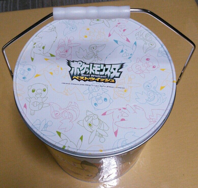 【プレミアム】第一パン　ポケモン　ベストウイッシュおえかきグッズ缶 第一パン ポケモン ベストウィッシュ おえかきグッズ缶 : トレジャー