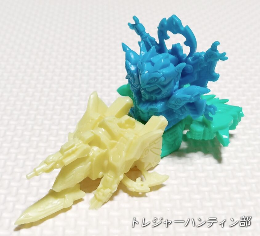 合体出来るガン消し 阿修羅頑駄無 武器獸 武器鳥 SDガンダム