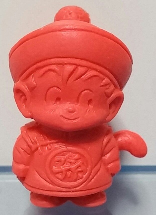 ドラゴンボール消しゴム　クリリン　おじさん　オレンジ色 ドラゴンボール消しゴム クリリン おじさん オレンジ色