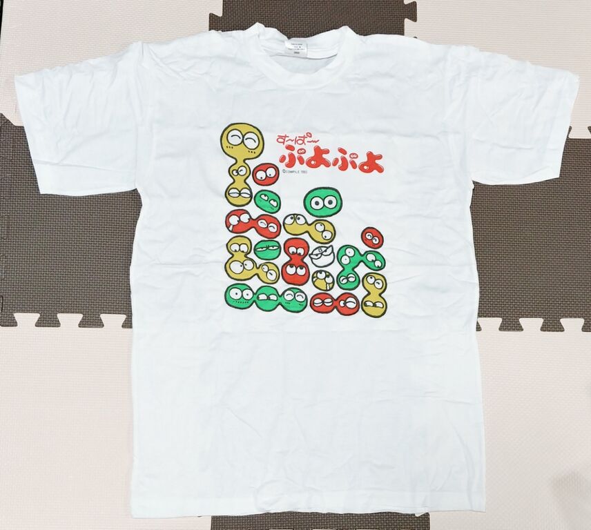 ぷよぷよ ロングTシャツ XLサイズ 漫画 ゲーム コンパイル SEGA セガ ぷよぷよ ロングTシャツ XLサイズ 漫画 ゲーム コンパイル SEGA