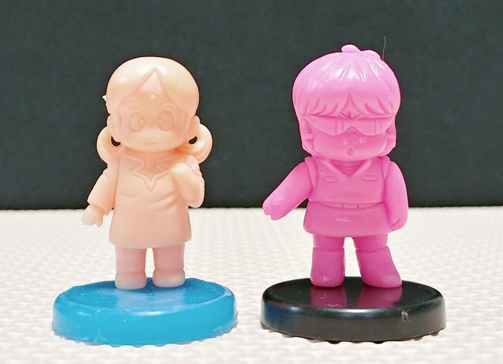 消しゴム色々洗浄日記 SDガンダム でぃふぉるめきゃらこれ