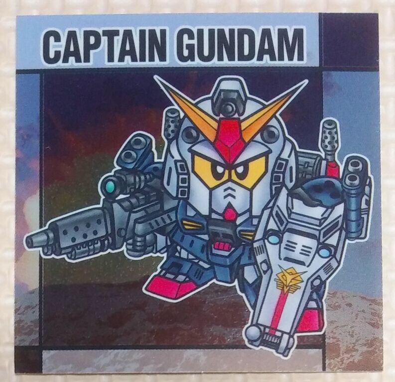 元祖SDガンダム スナックⅡ シール レビュー バンダイナムコ レア