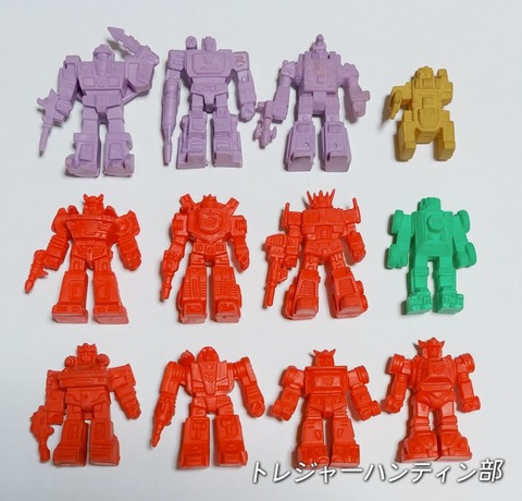 トランスフォーマー 消しゴム コンボイ タカラ : トレジャーハンティン